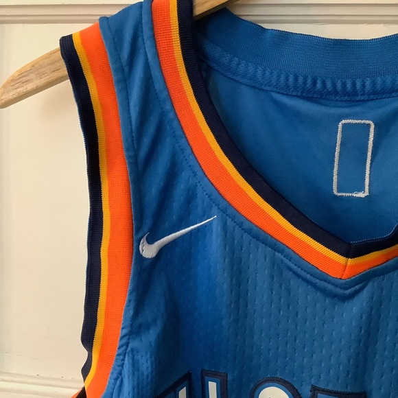 OKC Thunder Jersey Nike Russell Westbrook #0 Oklahoma City Men’s S/XS 44, EUC - Picture 5 of 9